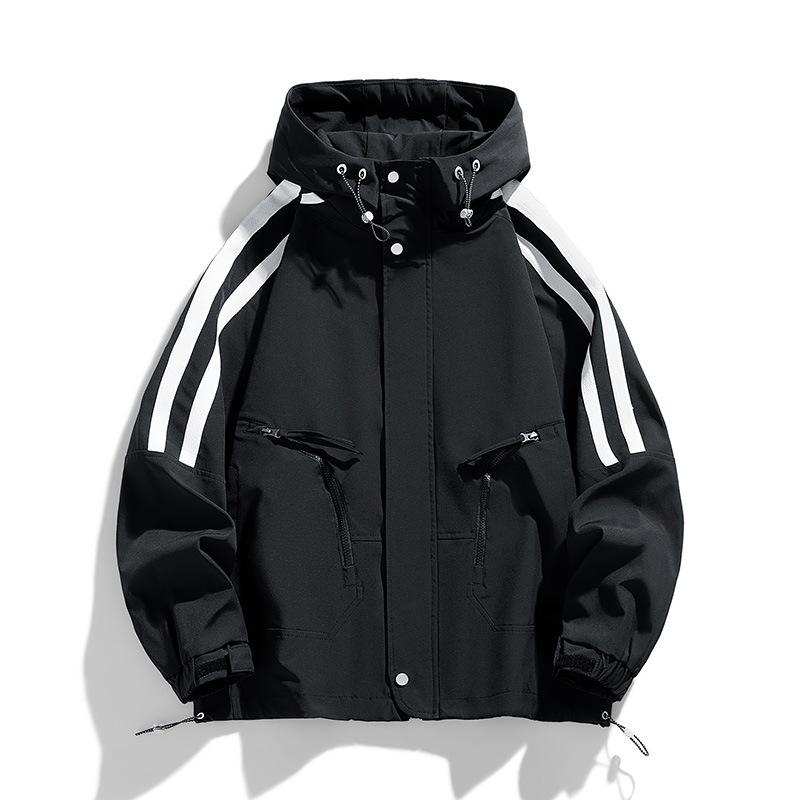 Новые стильные куртки для мужчин, весна и осень, новые рабочие куртки, свободные, повседневные, красивые и модные для подростков