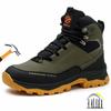 Safety Shoes Man Waterproof Work Safety Sneakers High Top Boots Anti Puncture Work Shoes Steel Toe Working Shoes with Protection