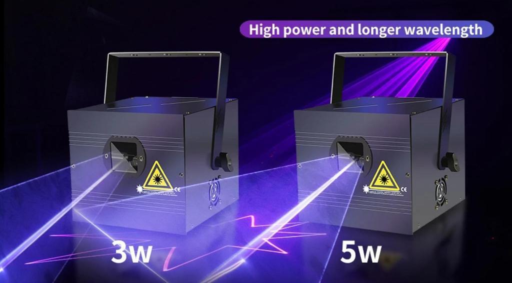 RGB Animation 1W 2W 3W 4W 5W Beam Scanner Stage Laser Light Bluetooth Control Projector DJ Disco Bar Club Party Dance Wedding