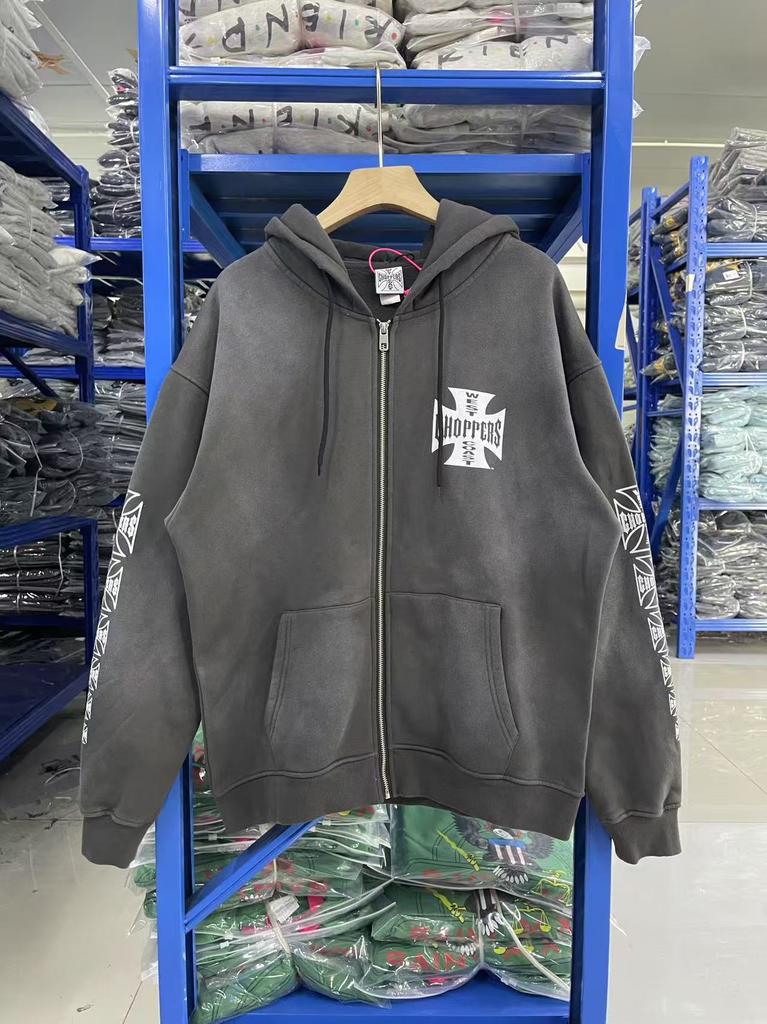 West Coats heavy vintage 25SS smoke locomotive do old vintage nostalgic sweater one piece