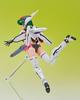 Aoshima Bunka Kyozai VFG Macross Frontier Messiah Ranka Lee Высота 150 мм пластиковая модель VF-25F приблизительно. Цветовая кодировка MC-09