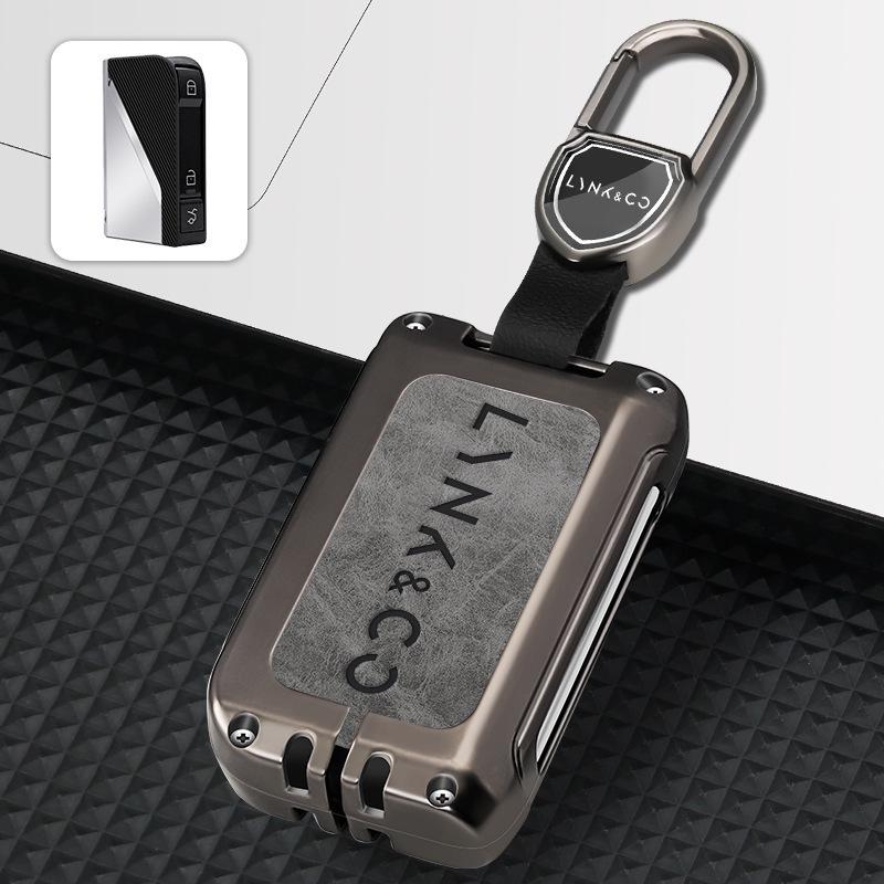 Lynk & Co 06 Key Case - 2021/2022 Model Metal High-End Men's Key Shell & Buckle