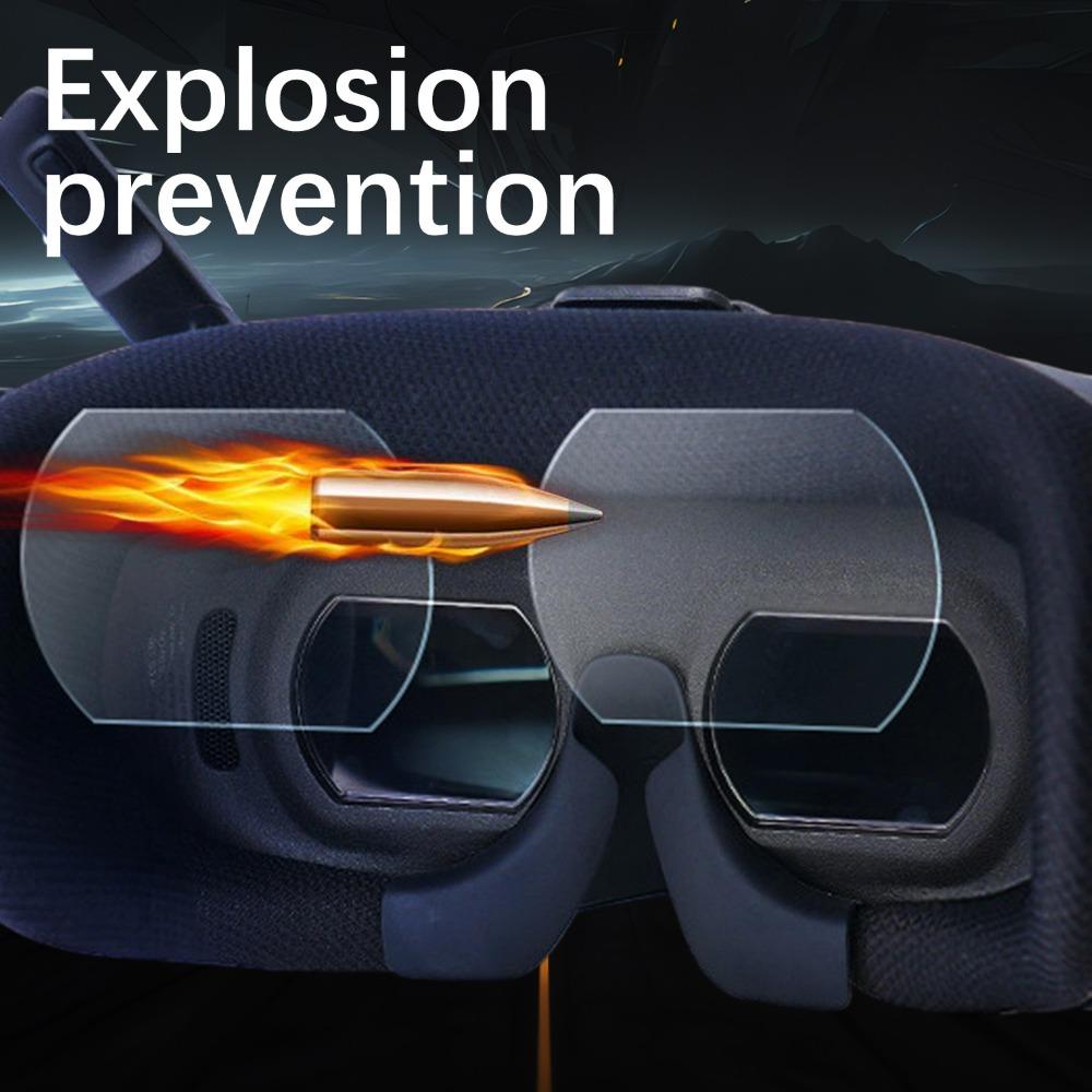 1-5 комплектов Защитное стекло для экрана DJI Goggles N3 Полное покрытие Защитная пленка для DJI N3 AR HD Защита от царапин Прозрачное стекло