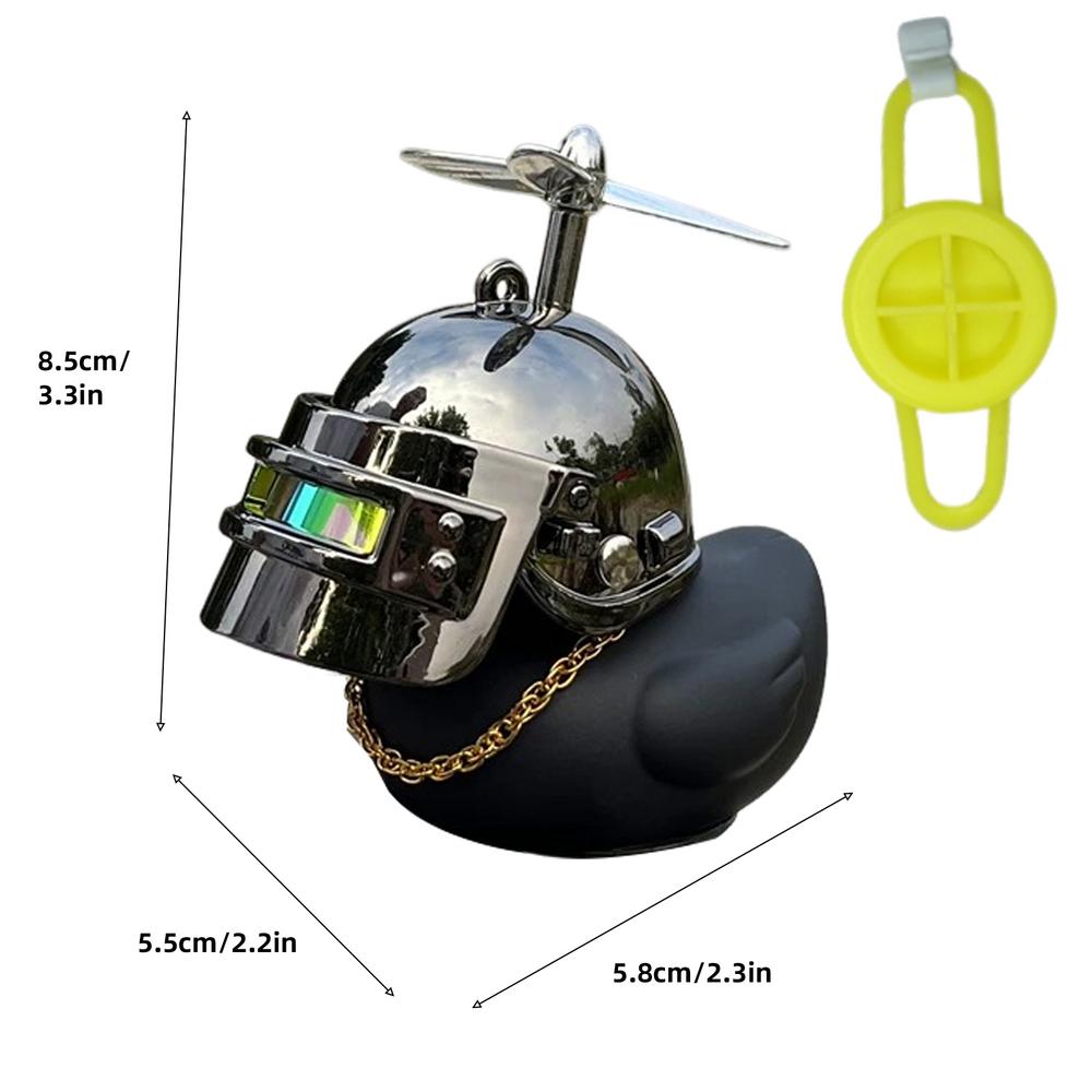 Руль мотоцикла Утка Сжимающая утка Украшения приборной панели Милая желтая утка Велосипедные аксессуары Желтая утка Украшения для автомобиля