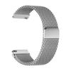 22mm Watch Band for Huami Amazfit Bip 5/Xiaomi Watch S2/Haylou Solar Plus LS16/Garmin Forerunner 265 Stainless Steel Thick Mesh Milanese Strap