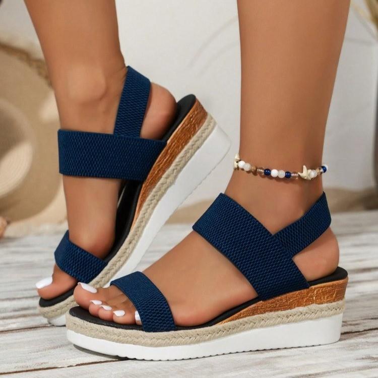 Women Wedges Sandals 2024 New Fashion Casual Shoes for Women High Heels Platform Sandals Designer Sandals Zapatos De Mujer
