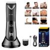 Groin Body Hair Trimmer For Men & Women Face Beard Trimer Rechargeable Pubic Ball Shaver Electric Body Groomer Showerproof