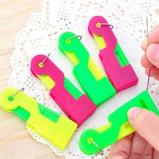 Легкий автоматический пластиковый автоматический швейный игольный аппарат Threader для кожи