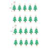 10/30PCS Christmas Tree Elk Goves Wood Clips Snowflake Mini Wooden Clothespins Photo Frame Paper Pegs New Year DIY Craft Clips