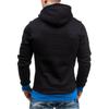Men's Asymmetrical Zipper Hoodie - Autumn/Winter Collection, Multiple Colors