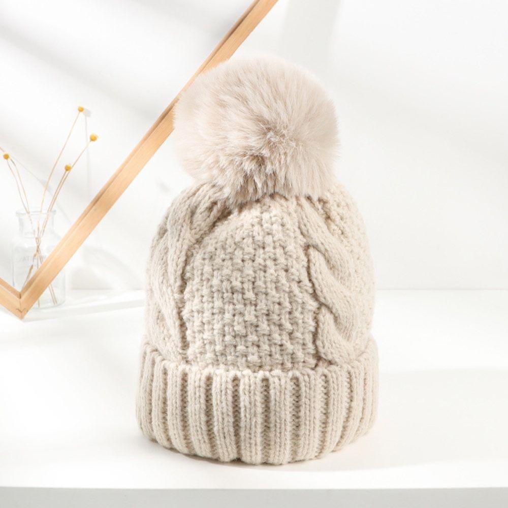 Keep Warm Knitted Cap Ear Protection Beanie Hats Outdoor Winter Hat for Men Women