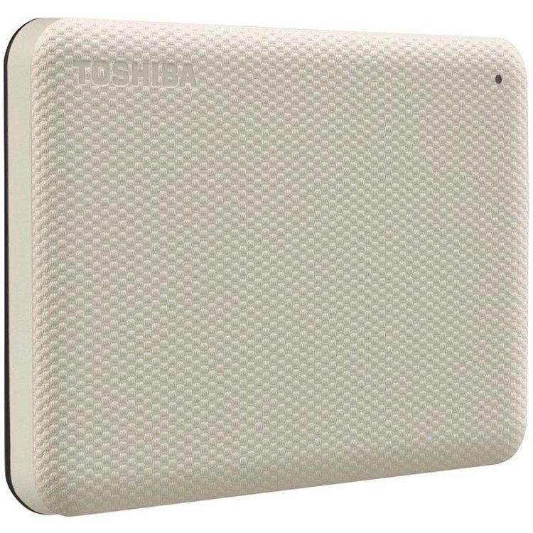 Toshiba external hard drive canvio advance (2.5'' 2tb, usb3.2 gen 1, white)