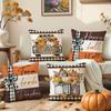 New Autumn Printed Pillow Cover Plant Flower Home Living Room Cushion Cover Bedroom Decorative Cushion