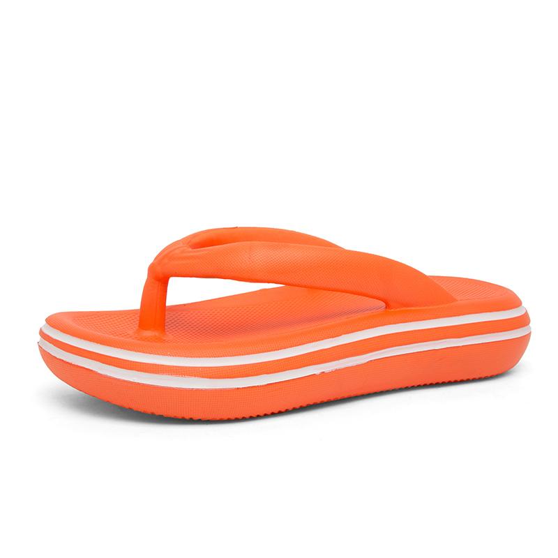 Модные новые стильные шлепанцы на платформе для мужчин и женщин, мягкие удобные тапочки, черные нескользящие тапочки с толстой подошвой, мужские шлепанцы