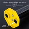 Graduated Scale Ceiling Leveling Ruler Magnetic Floor Tile Ruler Wall Lay Tool  Wall Tiling