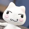 New Toro Inoue Cat Plush Anime Game Doll Stuffed Kittens Plushie Cartoon Couple Black and White Cats Decor Gift Toys