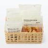 MUJI Bamboo Woven 21cm W x 30cm D x 12cm MDC77A2S Basket, Natural, Approx. H,