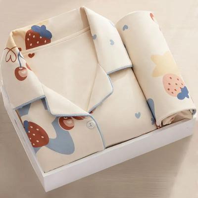 Пижамы больших размеров с отворотами, женские зимние комплекты из двух частей с длинными рукавами, легко чистящиеся школьные пижамы, женские шелковые пижамы