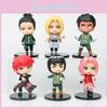 ПВХ Фигурки Наруто Саске Итачи Какаши Гай Очаровательные Аниме Украшения для Стола