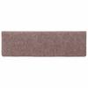 Self Adhesive Stair Treads 15 pcs 65 x 21 x 4 cm Light Brown Rectangular Edge