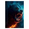 Dark Fantasy Magic Wild Animal Prints Poster Canvas Painting Hd Modern Wall Art Pictures For Living Room Bedroom Home Decoration