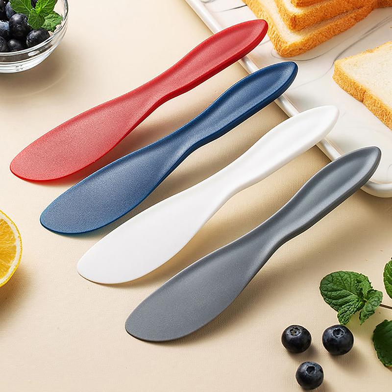 Пластиковая кухонная лопатка для приготовления теста, скребок для разглаживания сливок и масла, термостойкая посуда, инструменты для выпечки тортов