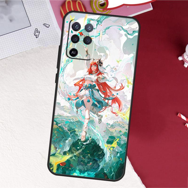 Genshin Impact Nilou Case For Oppo A5 Pro A15 A17 A57 A77 A60 A80 A40 A18 A38 A58 A78 A98 A96 A76 A16 A94 A74 A54