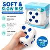 Jumbo Dice Squishy Toy Extra Slow Rise Foam Stress Relief Sensory Fidget Toy Soft Cute Dice Desk Buddy Anxiety Relief Gift for Kids Adults
