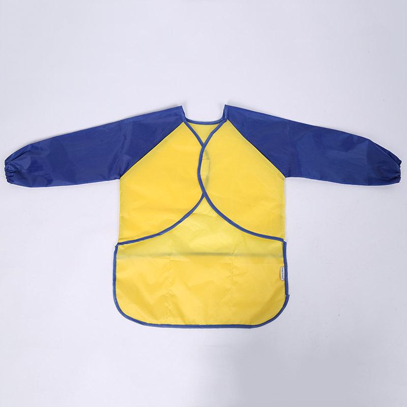 Детский фартук с длинными рукавами для рисования и лепки из глины