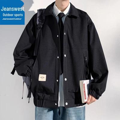 Мужская повседневная куртка с лацканами для активного отдыха Jeanswest