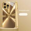 Чехол для телефона Aurora Colorful Desert Gold Glass Подходит для iPhone 17 16 15 14 13 12 11 Pro/Max/Plus Ударопрочная задняя крышка