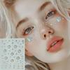 Rhinestones Temporary Diamond Gems Sticker Crystal Tattoo Adhesive Festival Party Eyes Face Body Makeup Nail Art Decor Sticker