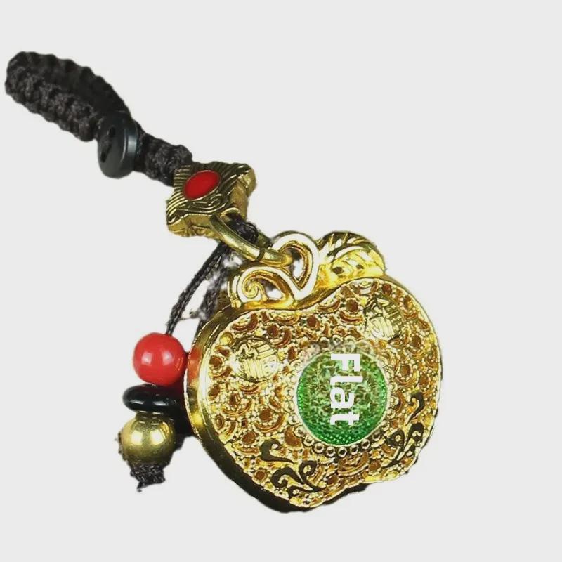 Изысканный плетеный вручную высококачественный брелок для ключей Peace Car