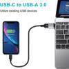 USB 3,0 Type-C OTG адаптер Type C USB C конвертер «папа-USB-мама» для Macbook HUAWEI Xiaomi POCO Samsung S20 USBC OTG разъем
