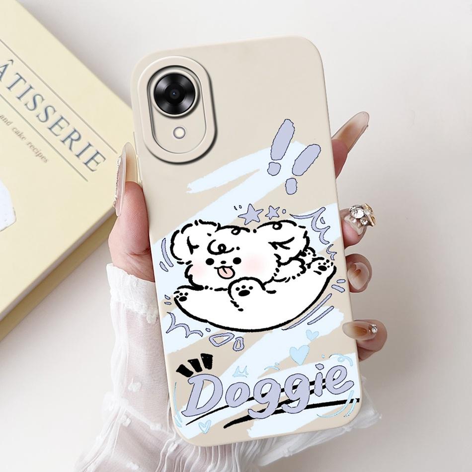 Для OPPO A17k A17 2024 Новый Милый Мультяшный Узор Мягкий Силиконовый Чехол Для Oppo A17 A 17 17k CPH2471 CPH2477 Защитные Чехлы Для Телефона