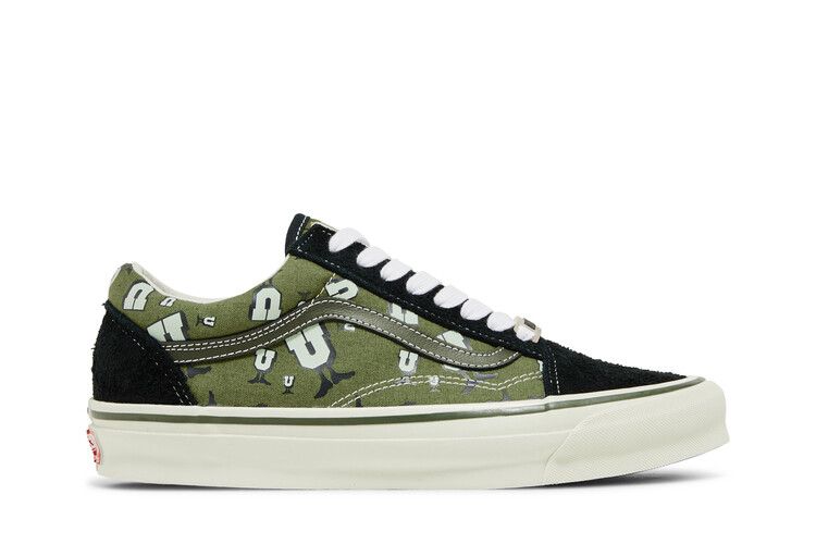 Мужские кроссовки Undefeated x Vans OG Old Skool LX 'U-Man - Grasshopper'