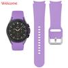 Ремешок для Samsung Galaxy Watch 7/6/5/4 44мм 40мм 5 Pro 45мм Силиконовый браслет для Samsung Watch 4/6 Classic 46мм 42мм 47мм 43мм