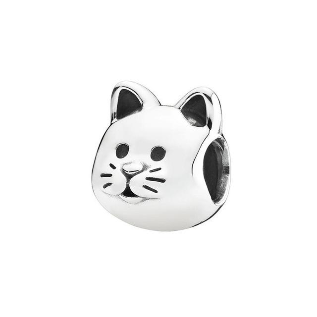 Новые бесплатные объятия кактус колесо обозрения собака кошка крест DIY бусины подходят подвески из стерлингового серебра 925 пробы браслет с бусинами ювелирные изделия своими руками 2022