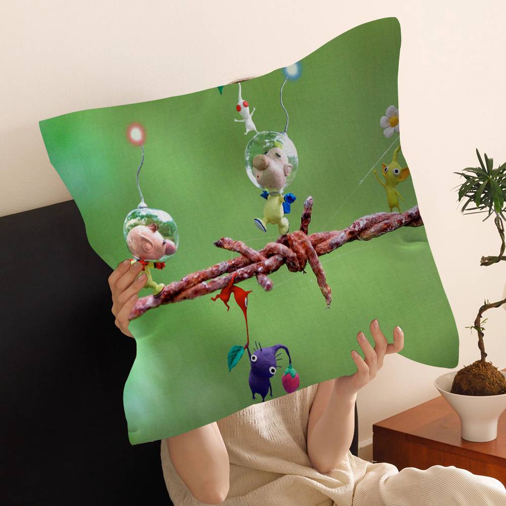 P-PikminS Стежок Счастливый Дракон наволочка чехол для диванной подушки украшение для дома детский подарок