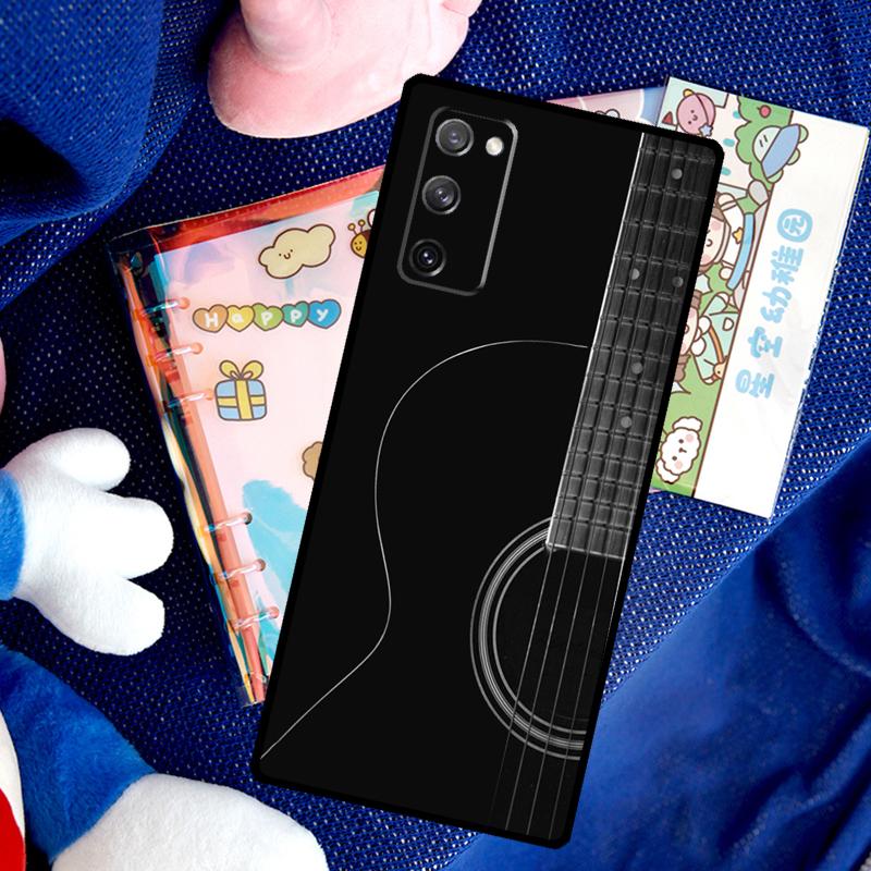 Vintage Music Guitars Case For Samsung Galaxy S26 Ultra S25 S24 S22 S21 S23 Ultra Plus S10 S20 S25 FE Cover Funda