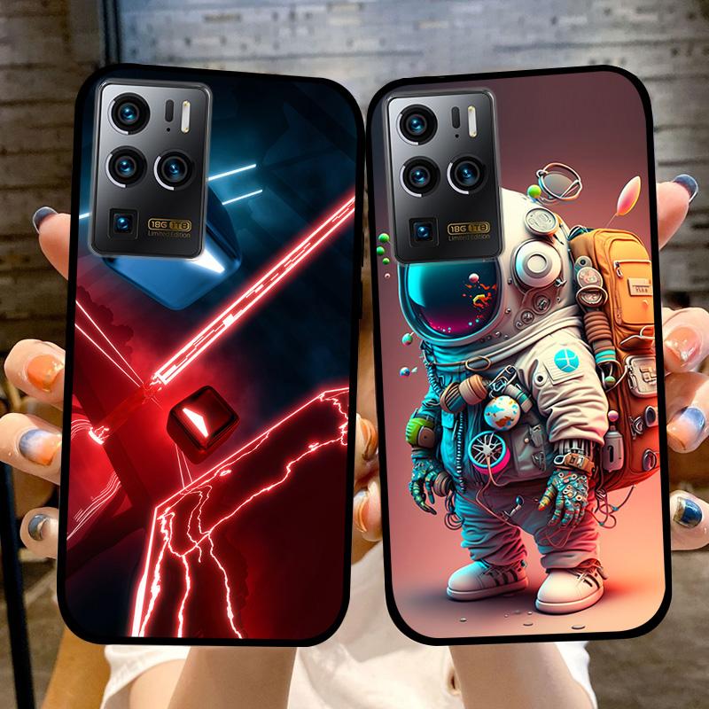 Case For ZTE Axon 30 Ultra 5G Phone Cover For ZTE Axon 30 Pro Cases Axon 30S Shockproof Soft Silicone TPU Bumper Fundas