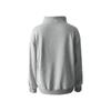 Autumn and Winter Standing Collar Solid Plus Size Sweatshirt Pocket Zip Women's Casual Loose Fleece Threaded Top