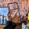 Роскошный прозрачный чехол для телефона для iPhone 17 16 15 14 13 Pro Max Прозрачные чехлы для iPhone 16 15 14 Plus 17Pro Воздушный ударопрочный чехол