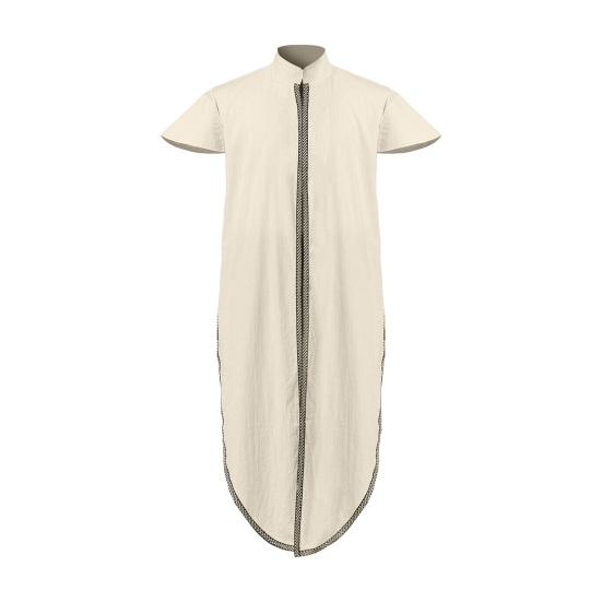 Мужской жилет, халат, средневековый викинг, винтажные рукава, вышивка, рыцарь эпохи Возрождения, косплей, короткие сценические мероприятия, костюм на Хэллоуин, пиратский топ