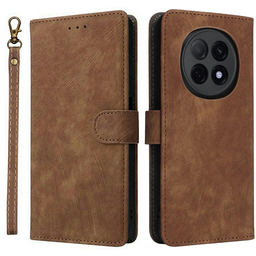 Для Oppo F29 Pro 5G (Глобальный)/A5 Pro 5G (Китай) Чехол-кошелек с RFID-блокировкой, обложка из ПУ кожи, подставка, с ремешком