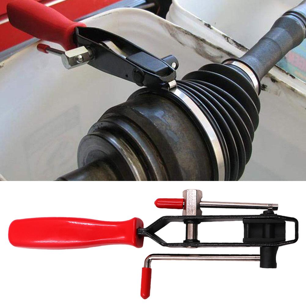 Car Banding Hand Tool Durable Car Repairs Kits CV Joint Boot Clamp Pliers For Exhaust Pipe Fuel Filter Hand Installer Tool U5K7