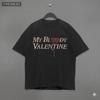 Унисекс Взрослый Повседневный Графический My Bloody Valentine Сердце Логотип Графический ...