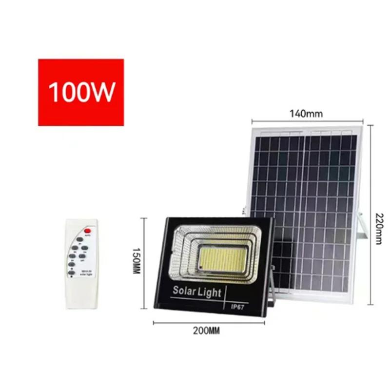 Солнечный сверхъяркий светодиодный прожектор Cornucopia для двора, моста, здания, уличное освещение, супер яркий водонепроницаемый солнечный светильник