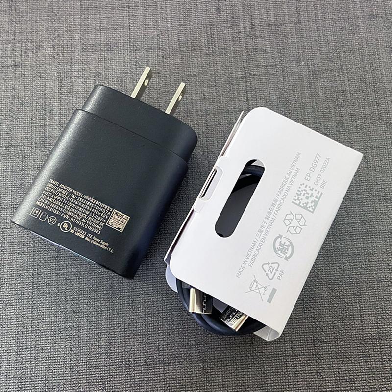 Для Samsung 25 Вт супер быстрое зарядное устройство Usb Type C Cargador для Galaxy S23 S20 S21 S22 S23 S24 Plus A54 A34 адаптер для Z Flip 5 3 раза 5 3 4