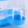 Easy To Clean Transparent Bird Bath Cage Convenient Bath Bathroom for Small Birds